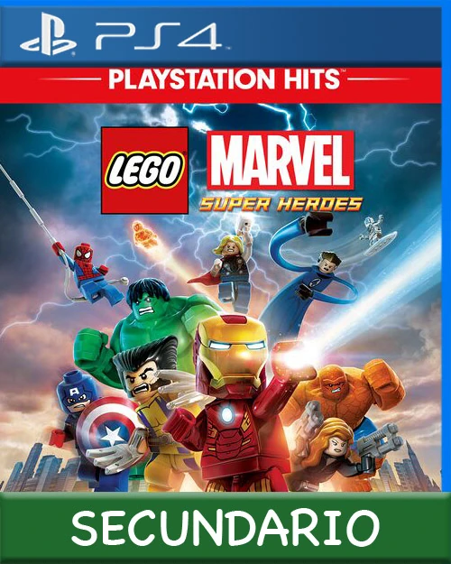 Ps4 Digital LEGO Marvel Super Heroes Secundario