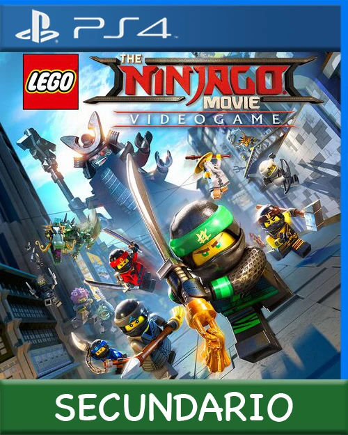 Ps4 Digital LEGO NINJAGO Movie Video Game Secundario