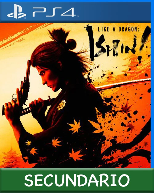 Ps4 Digital Like a Dragon Ishin Secundario