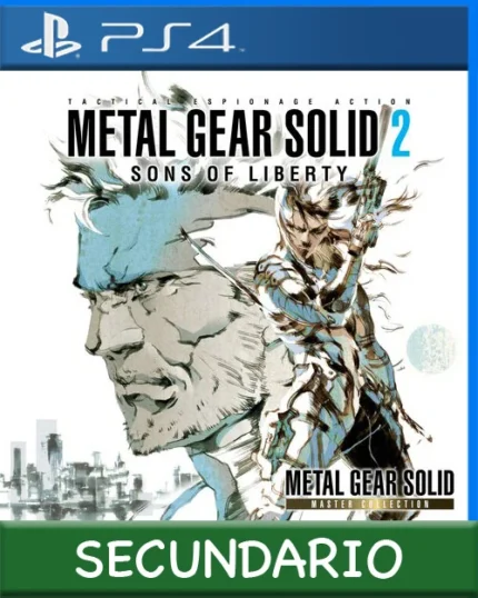Ps4 Digital METAL GEAR SOLID 2 Sons of Liberty - Master Collection Version Secundario