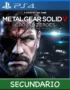 Ps4 Digital METAL GEAR SOLID V GROUND ZEROES Secundario