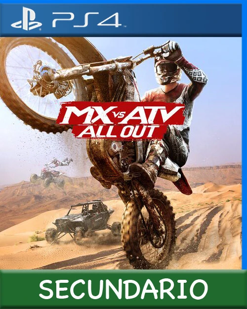 Ps4 Digital MX vs ATV All Out Secundario