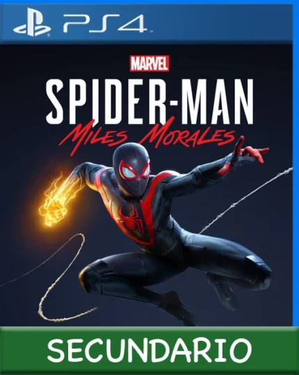Ps4 Digital Marvels Spider-Man Miles Morales Secundario