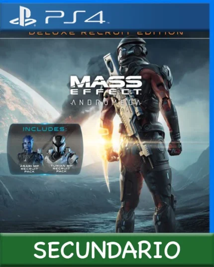 Ps4 Digital Mass Effect Andromeda - Deluxe Recruit Edition Secundario