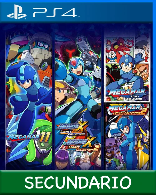 Ps4 Digital Mega Man 30th Anniversary Bundle Secundario