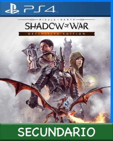 Ps4 Digital Middle-earth Shadow of War Definitive Edition Secundario