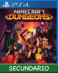 Ps4 Digital Minecraft Dungeons Secundario