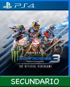 Ps4 Digital Monster Energy Supercross - The Official Videogame 3 Secundario