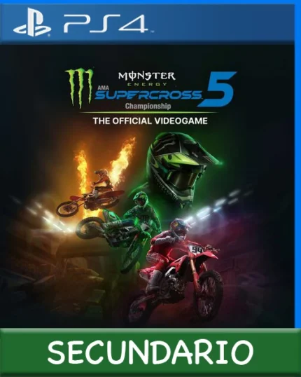 Ps4 Digital Monster Energy Supercross - The Official Videogame 5 Secundario