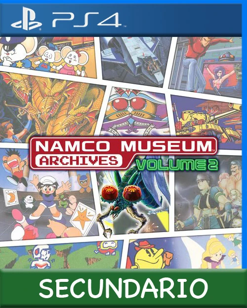 Ps4 Digital NAMCO MUSEUM ARCHIVES Vol 2 Secundario