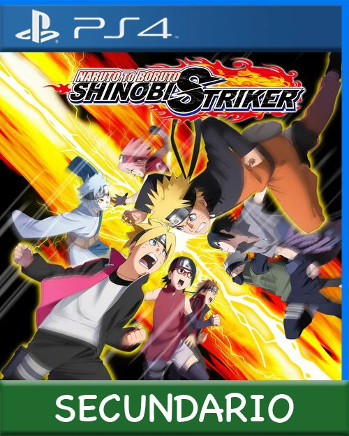 Ps4 Digital NARUTO TO BORUTO SHINOBI STRIKER Secundario