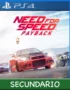 Ps4 Digital Need for Speed Payback Secundario