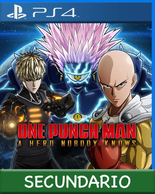 Ps4 Digital ONE PUNCH MAN A HERO NOBODY KNOWS Secundario