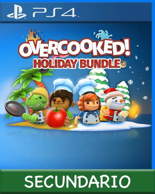 Ps4 Digital Overcooked Holiday Bundle Secundario