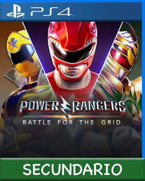 Ps4 Digital Power Rangers Battle For The Grid Secundario