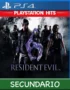 Ps4 Digital Resident Evil 6 Secundario