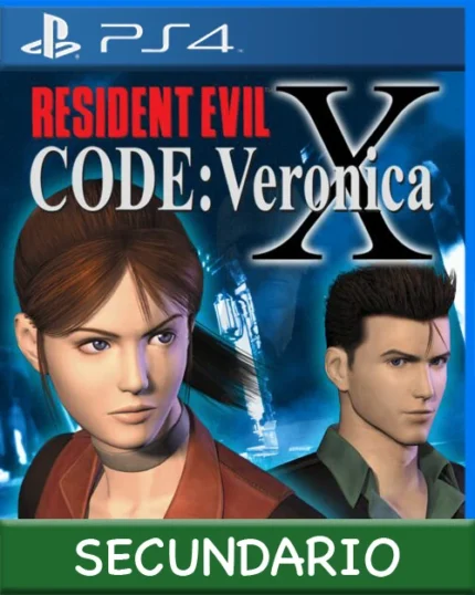 Ps4 Digital Resident Evil Code Veronica X Secundario