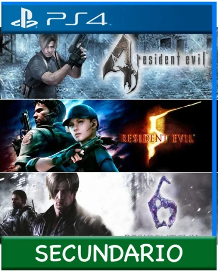 Ps4 Digital Resident Evil Triple Pack Secundario