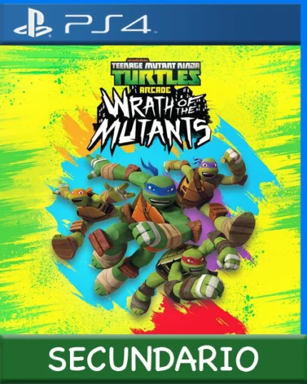 Ps4 Digital Teenage Mutant Ninja Turtles Arcade Wrath of the Mutants Secundario