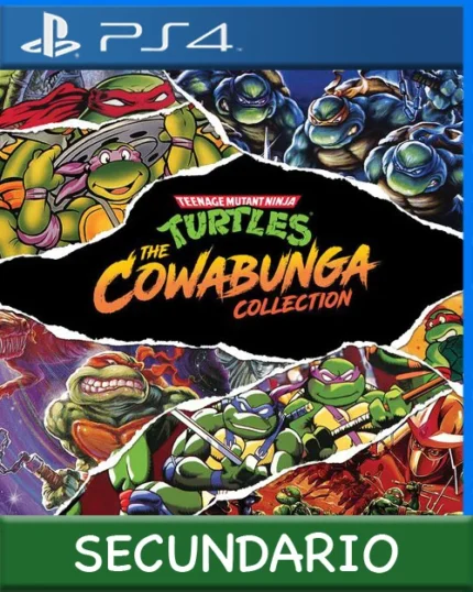 Ps4 Digital Teenage Mutant Ninja Turtles The Cowabunga Collection Secundario