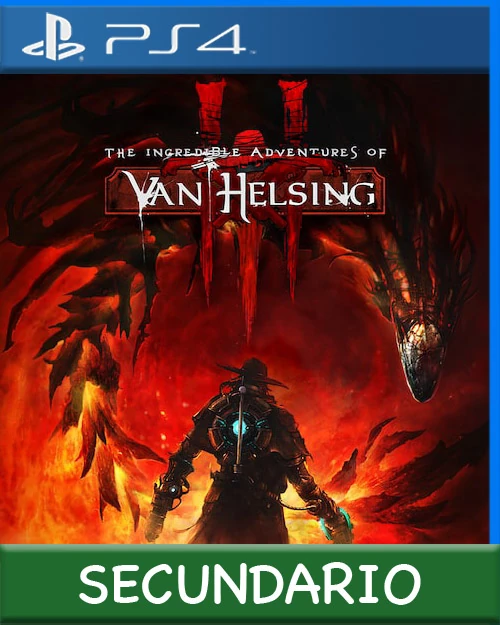 Ps4 Digital The Incredible Adventures of Van Helsing III Secundario