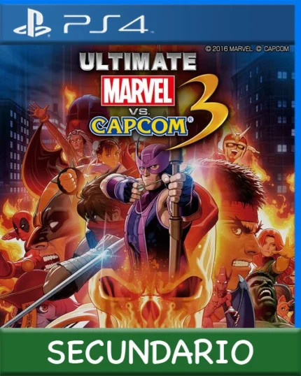 Ps4 Digital Ultimate Marvel vs Capcom 3 Secundario