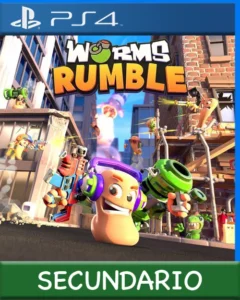 Ps4 Digital Worms Rumble Secundario