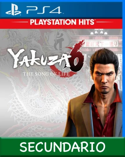 Ps4 Digital Yakuza 6 The Song of Life Secundario