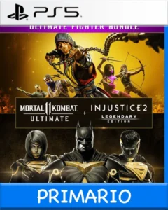 Ps5 Digital Mortal Kombat 11 Ultimate + Injustice 2 Leg Edition Bundle Primario