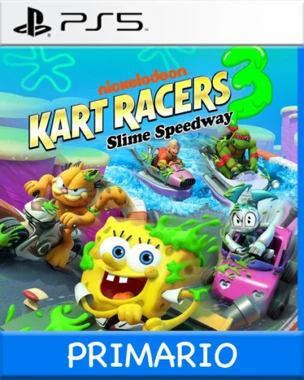 Ps5 Digital Nickelodeon Kart Racers 3 Slime Speedway Primario