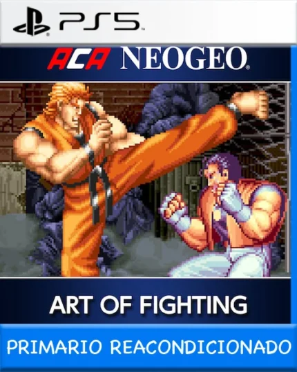Ps5 Digital ACA NEOGEO ART OF FIGHTING Primario Reacondicionado