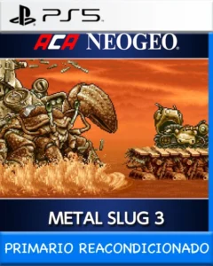 Ps5 Digital ACA NEOGEO METAL SLUG 3 Primario Reacondicionado