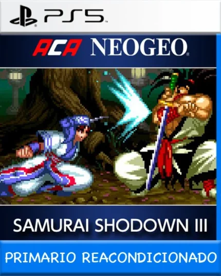 Ps5 Digital ACA NEOGEO SAMURAI SHODOWN III Primario Reacondicionado