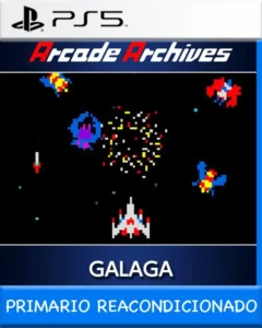 Ps5 Digital Arcade Archives GALAGA Primario Reacondicionado