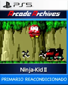 Ps5 Digital Arcade Archives Ninja-Kid II Primario Reacondicionado
