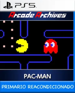 Ps5 Digital Arcade Archives Pac-Man Primario Reacondicionado