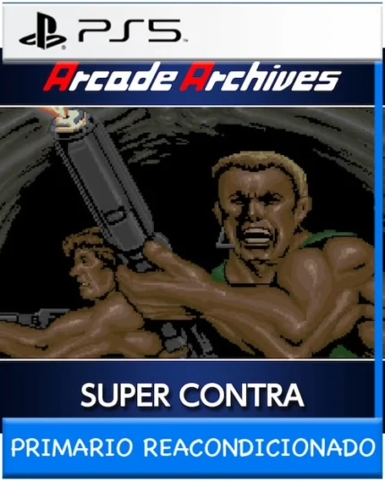 Ps5 Digital Arcade Archives SUPER CONTRA Primario Reacondicionado