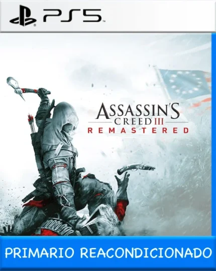 Ps5 Digital Assassins Creed III Remastered Primario Reacondicionado