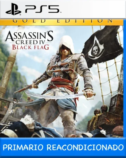 Ps5 Digital Assassins CreedIV Black Flag Gold Edition Primario Reacondicionado