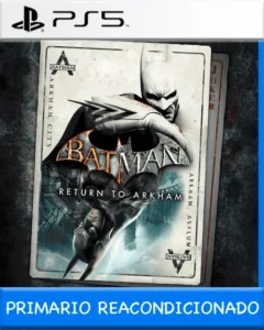 Ps5 Digital Batman Return to Arkham Primario Reacondicionado