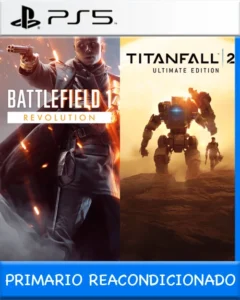 Ps5 Digital Battlefield 1 y Titanfall 2 Ultimate Bundle Primario Reacondicionado