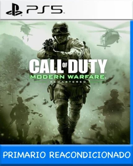 Ps5 Digital Call of Duty Modern Warfare Remastered Primario Reacondicionado