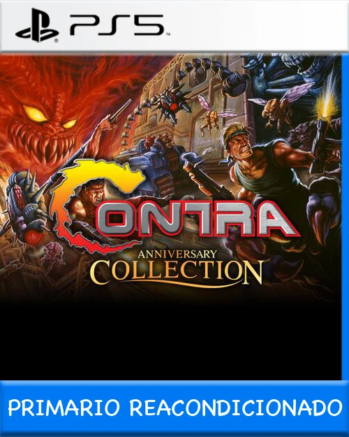 Ps5 Digital Contra Anniversary Collection Primario Reacondicionado