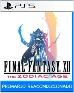 Ps5 Digital Final Fantasy XII The Zodiac Age Primario Reacondicionado