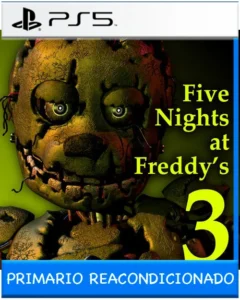 Ps5 Digital Five Nights at Freddys 3 Primario Reacondicionado