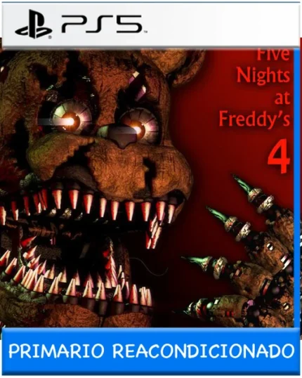 Ps5 Digital Five Nights at Freddys 4 Primario Reacondicionado