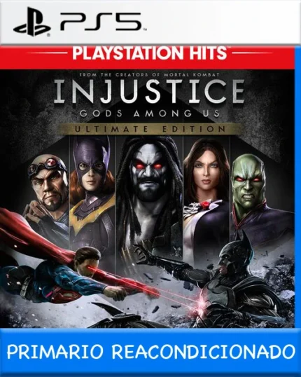 Ps5 Digital Injustice Gods Among Us Ultimate Edition Primario Reacondicionado