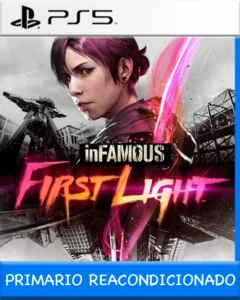 Ps5 Digital inFAMOUS First Light Primario Reacondicionado