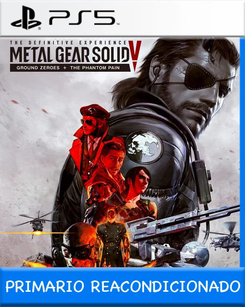 Ps5 Digital METAL GEAR SOLID V THE DEFINITIVE EXPERIENCE Primario Reacondicionado