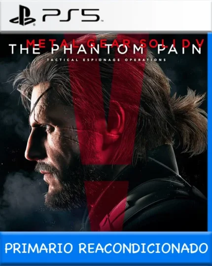 Ps5 Digital METAL GEAR SOLID V THE PHANTOM PAIN Primario Reacondicionado